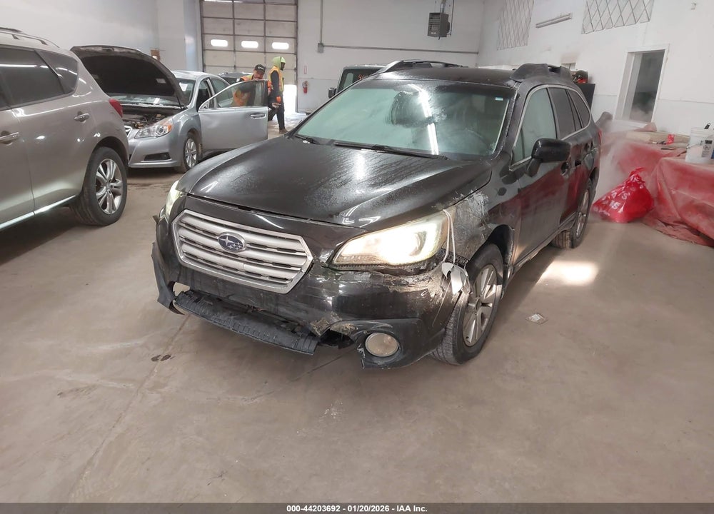 2016 SUBARU OUTBACK 2.5I PREMIUM VIN: 4S4BSBCC3G3342079
