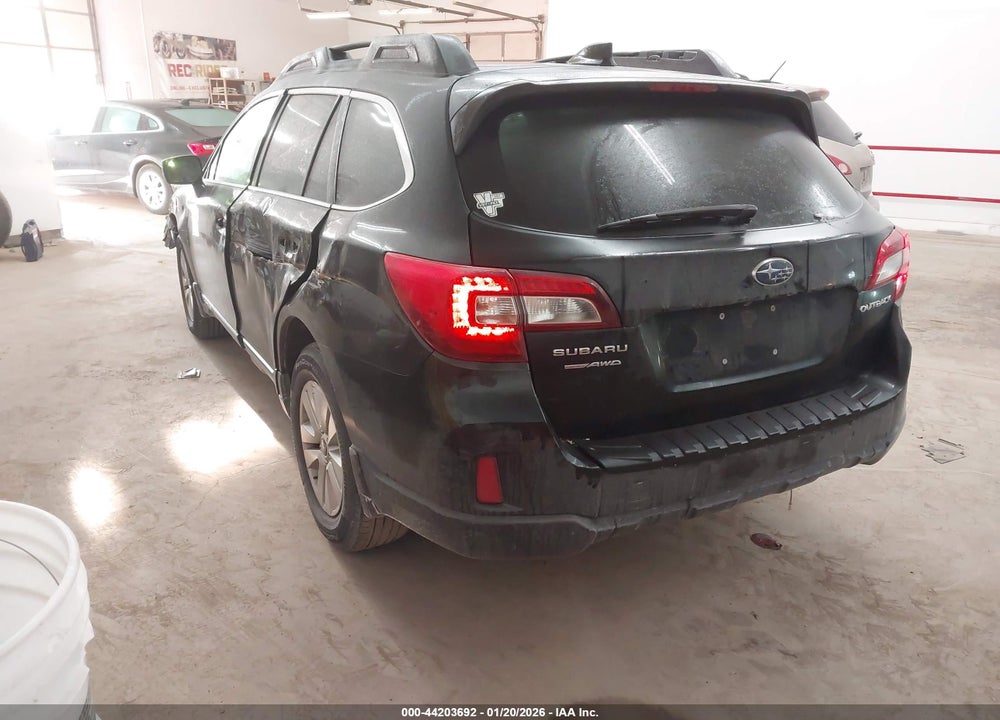 2016 SUBARU OUTBACK 2.5I PREMIUM VIN: 4S4BSBCC3G3342079