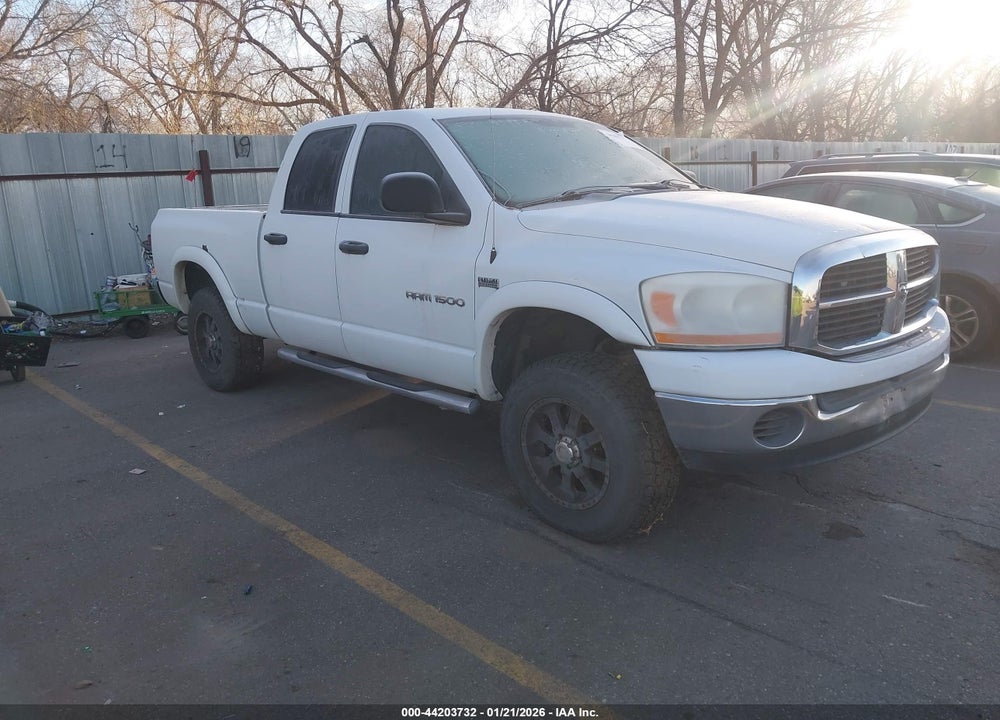 2006 DODGE RAM 1500 SLT/TRX4 OFF ROAD/SPORT VIN: 1D7HU18216S628722