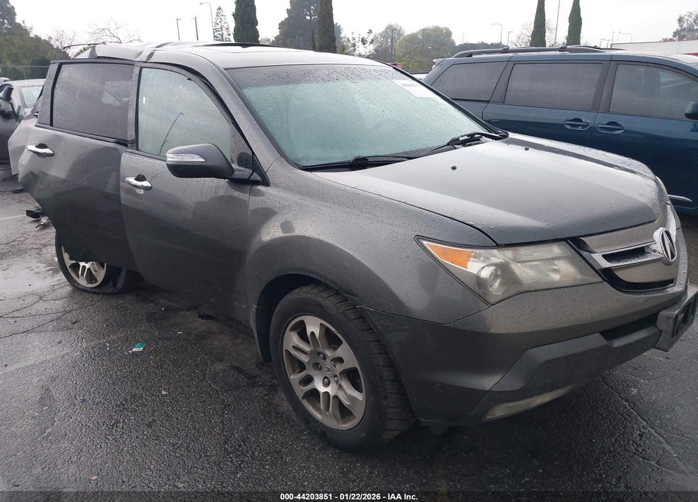 2007 ACURA MDX TECHNOLOGY PACKAGE VIN: 2HNYD28337H521702
