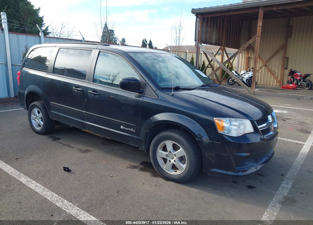 2012 DODGE GRAND CARAVAN SXT VIN: 2C4RDGCG9CR332686
