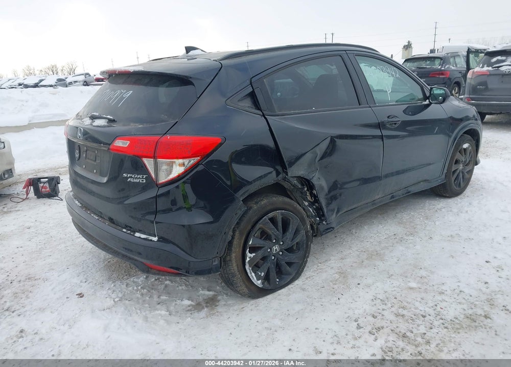 2022 HONDA HR-V AWD SPORT VIN: 3CZRU6H14NM710979