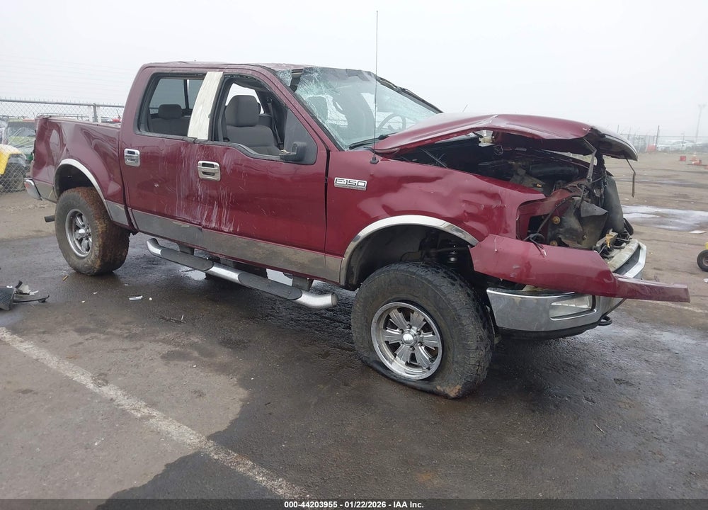 2005 FORD F-150 FX4/LARIAT/XLT VIN: 1FTPW14555KC85783