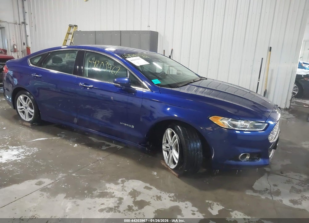 2016 FORD FUSION HYBRID TITANIUM VIN: 3FA6P0RU8GR126392