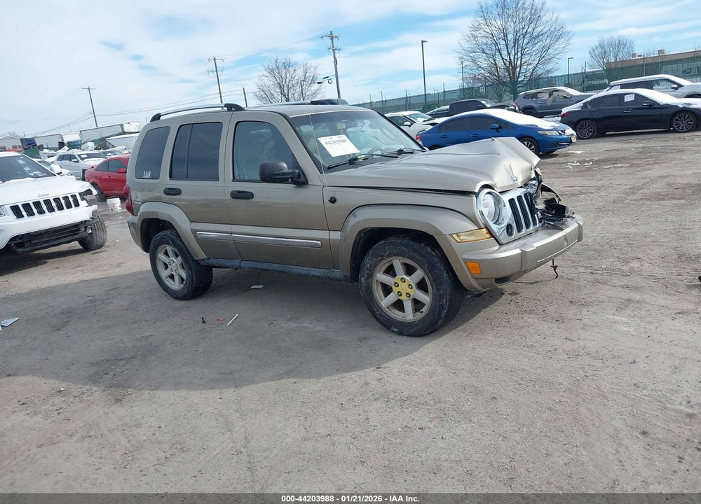 2005 JEEP LIBERTY LIMITED EDITION VIN: 1J4GL58K35W514934