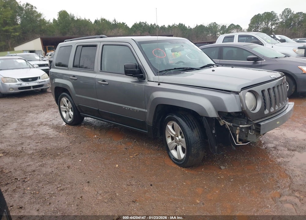 2012 JEEP PATRIOT LATITUDE VIN: 1C4NJPFA7CD707072