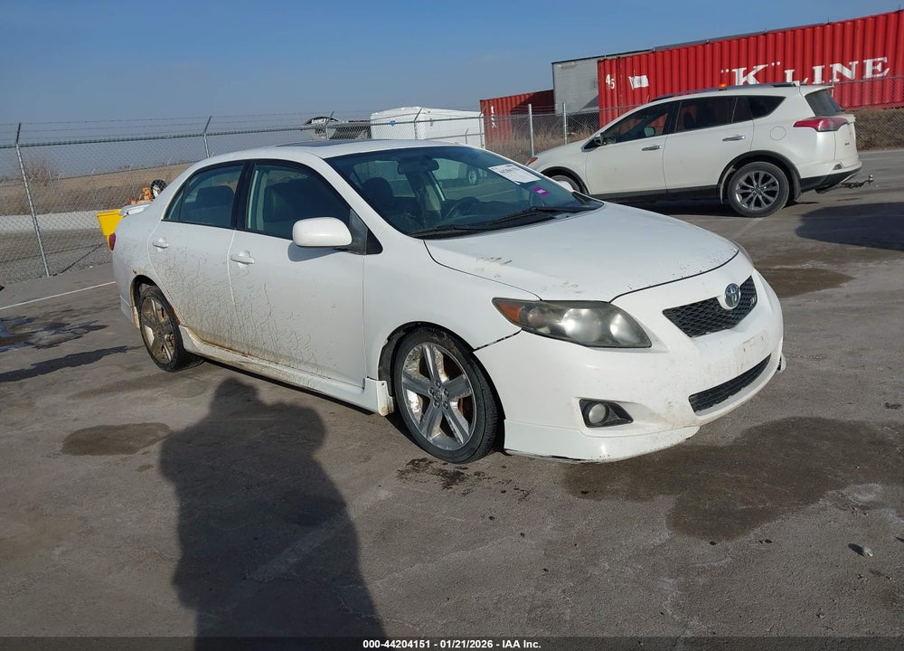 2009 TOYOTA COROLLA XRS VIN: 1NXBE40E29Z052292