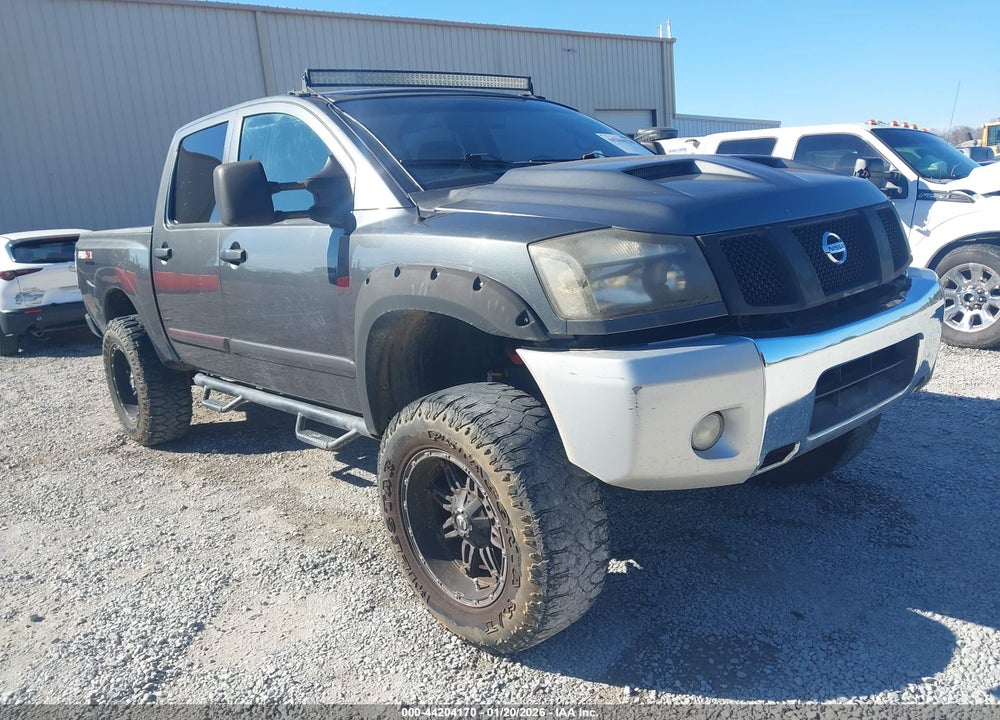 2012 NISSAN TITAN SV VIN: 1N6BA0ED5CN323157