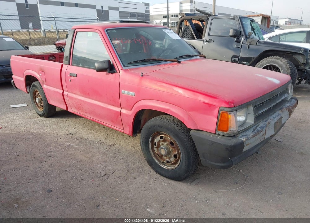 1993 MAZDA B2200 SHORT BED VIN: JM2UF1133P0360271
