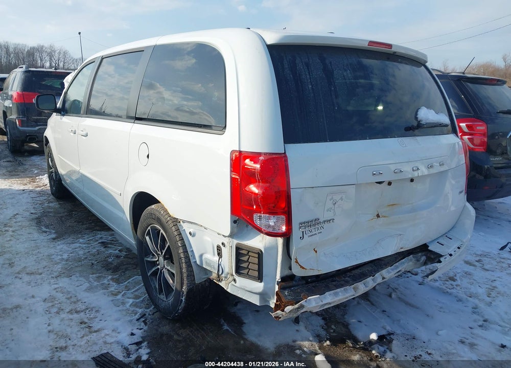 2017 DODGE GRAND CARAVAN GT VIN: 2C4RDGEG2HR641520