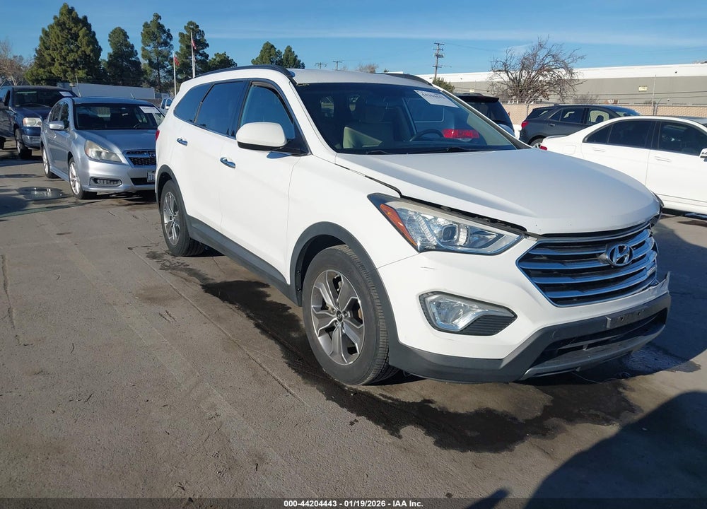 2014 HYUNDAI SANTA FE GLS VIN: KM8SM4HF1EU042718