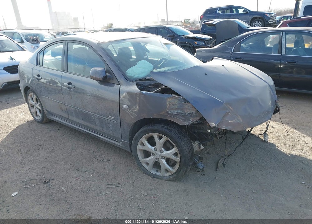 2008 MAZDA 3 S TOURING VIN: JM1BK323281184438