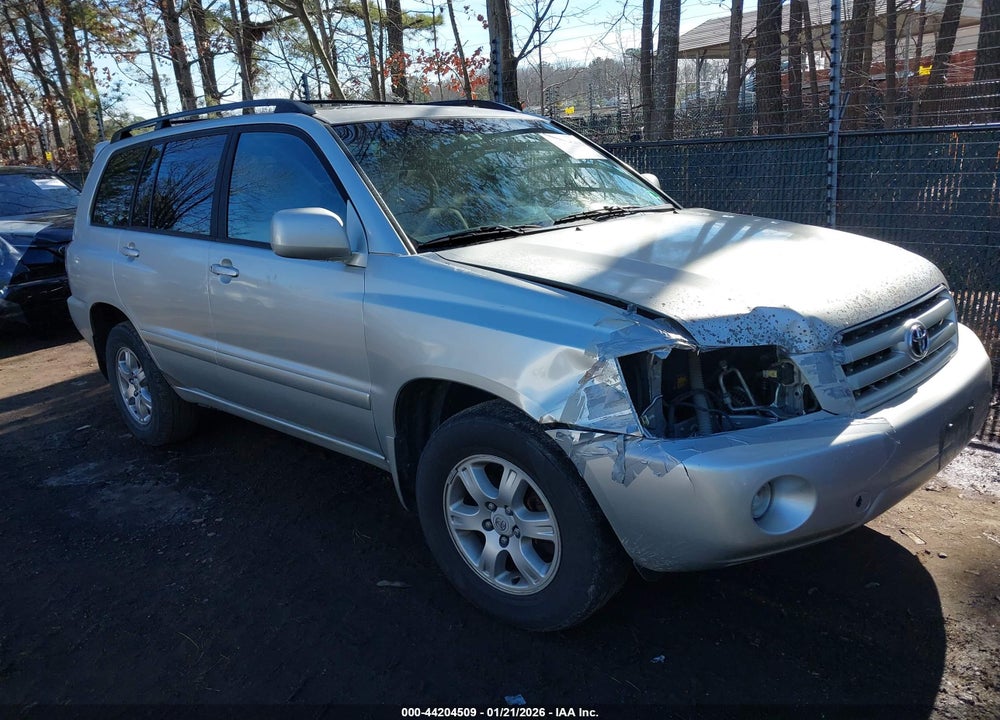 2007 TOYOTA HIGHLANDER V6 VIN: JTEGP21A970133620