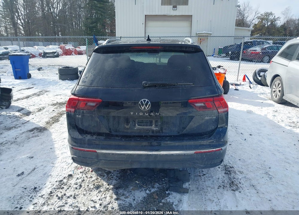 2022 VOLKSWAGEN TIGUAN 2.0T SE VIN: 3VV2B7AX8NM023829
