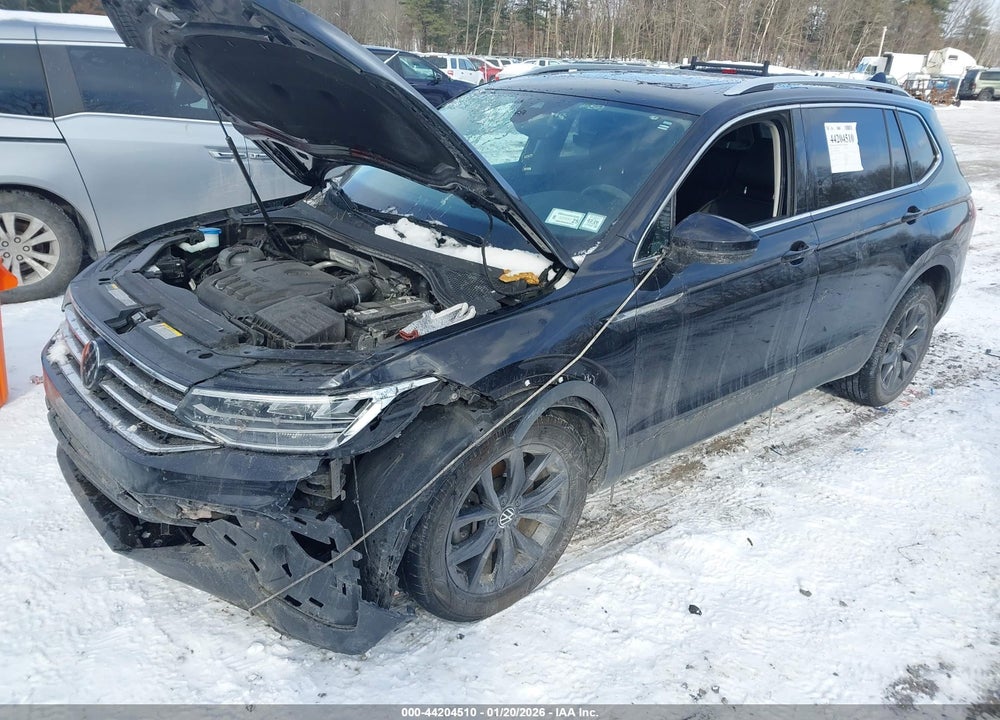2022 VOLKSWAGEN TIGUAN 2.0T SE VIN: 3VV2B7AX8NM023829