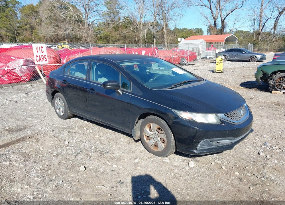 2014 HONDA CIVIC LX VIN: 19XFB2F5XEE062572