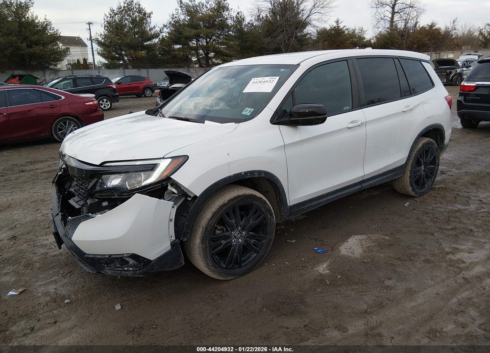 2021 HONDA PASSPORT AWD SPORT VIN: 5FNYF8H24MB019776