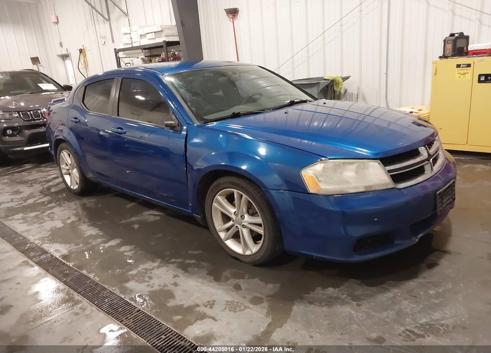 2013 DODGE AVENGER SE V6 VIN: 1C3CDZAG6DN549202