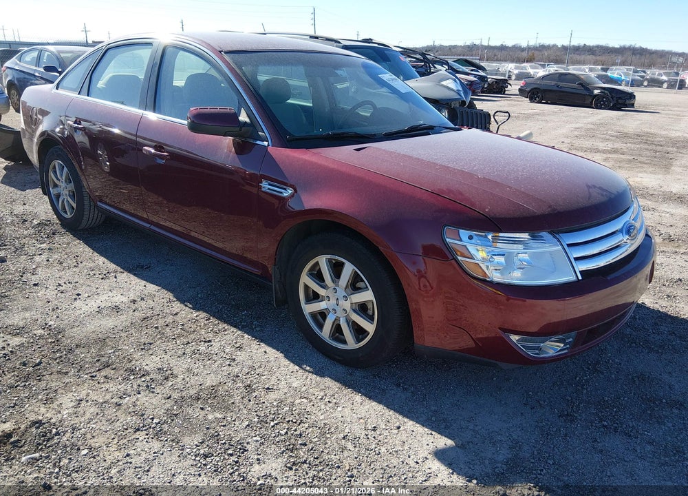 2008 FORD TAURUS SEL VIN: 1FAHP24W78G149085