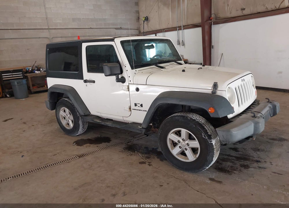 2007 JEEP WRANGLER X VIN: 1J4FA24177L219434