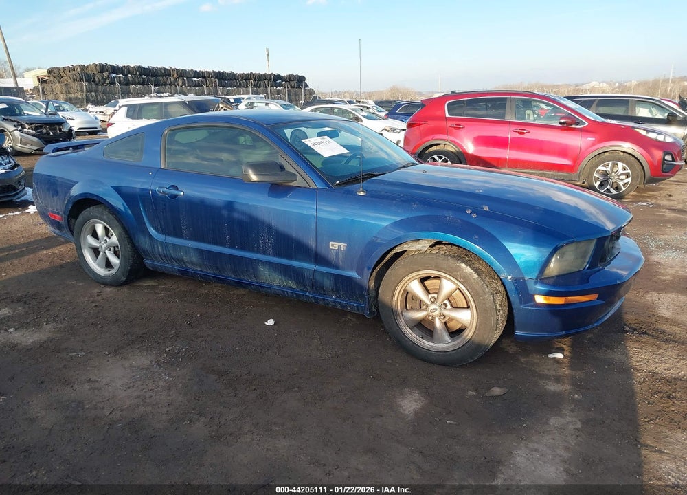 2007 FORD MUSTANG GT DELUXE/GT PREMIUM VIN: 1ZVHT82H175322488