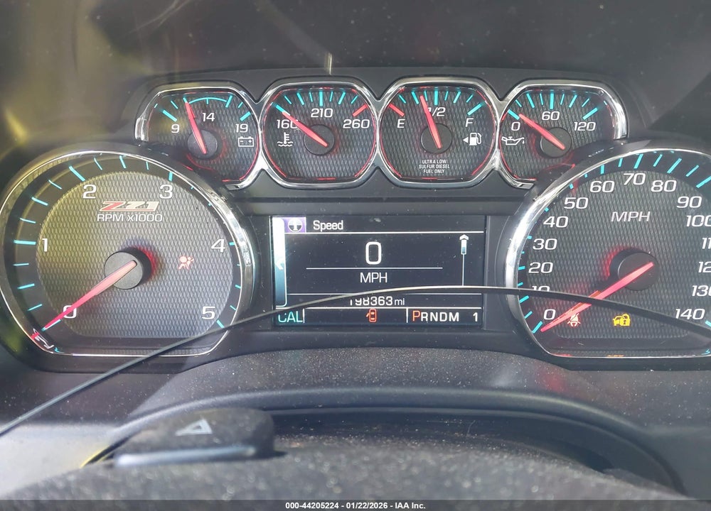 2015 CHEVROLET SILVERADO 2500HD LTZ VIN: 1GC1KWE82FF618619