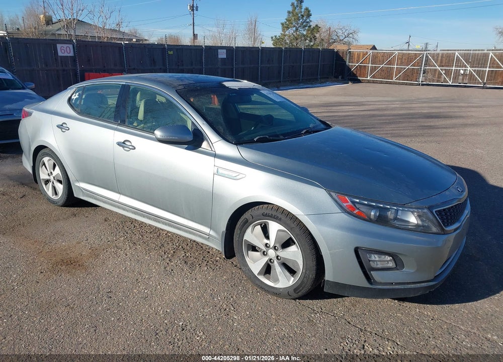 2014 KIA OPTIMA HYBRID EX VIN: KNAGN4ADXE5076504