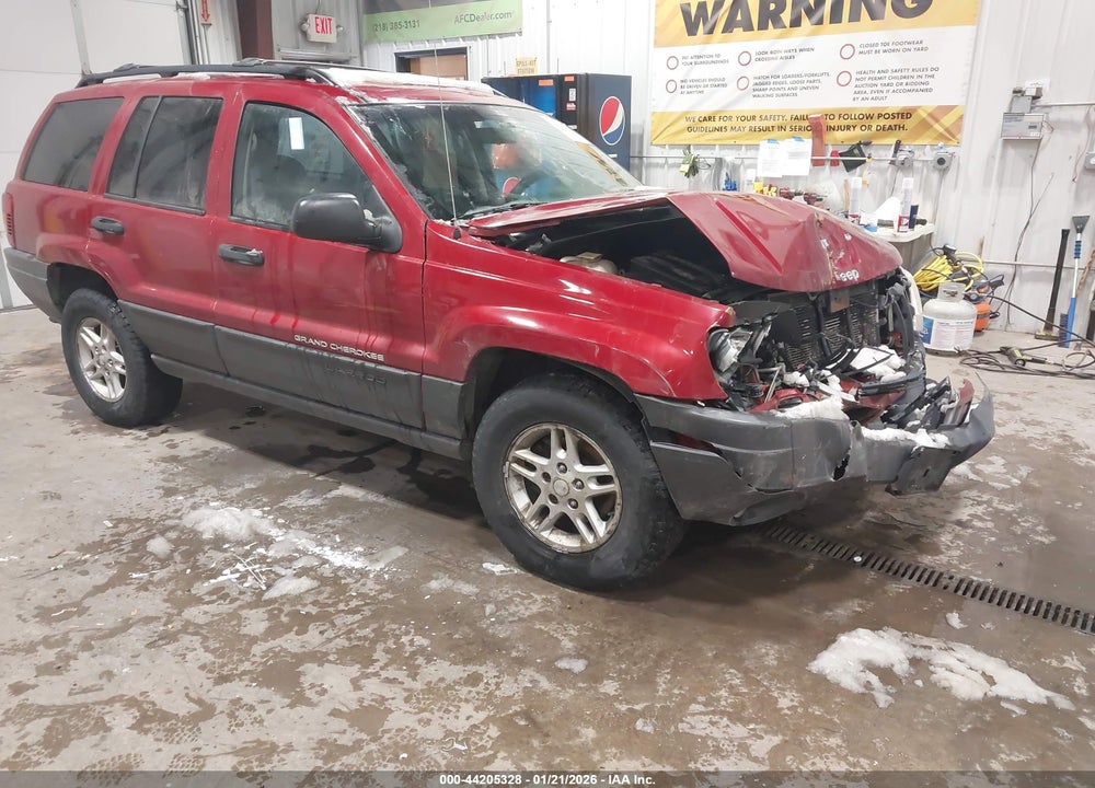 2004 JEEP GRAND CHEROKEE LAREDO VIN: 1J4GW48S94C203283