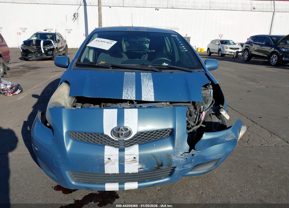 2011 TOYOTA YARIS VIN: JTDKT4K36B5338412