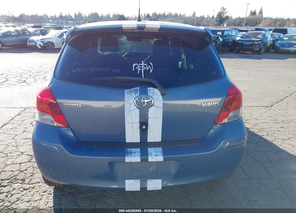 2011 TOYOTA YARIS VIN: JTDKT4K36B5338412