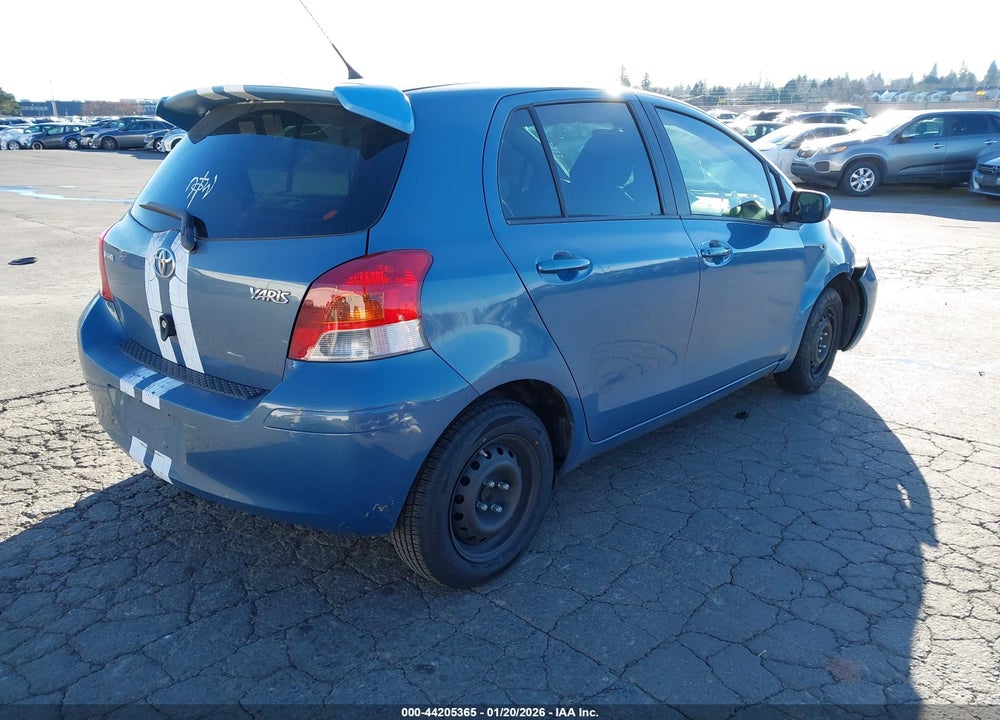 2011 TOYOTA YARIS VIN: JTDKT4K36B5338412