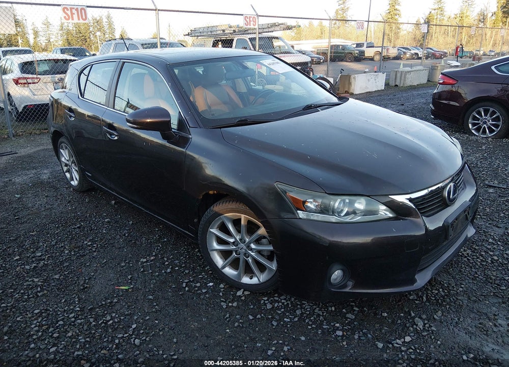 2012 LEXUS CT 200H PREMIUM VIN: JTHKD5BH3C2088160