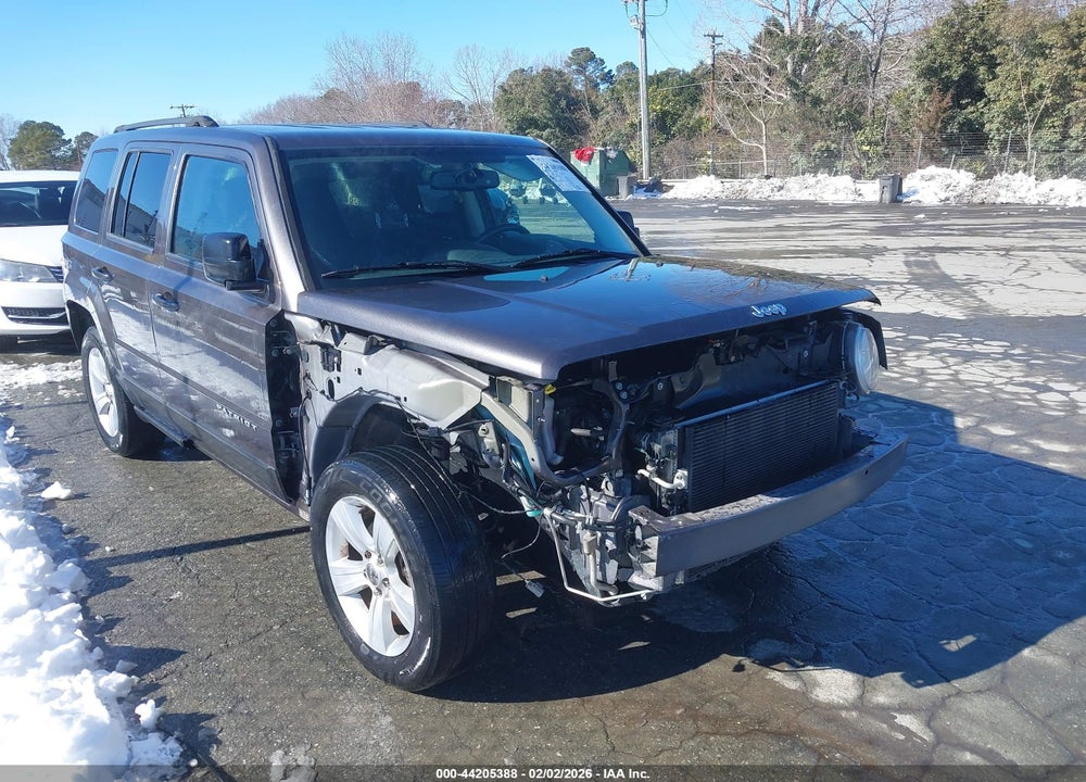 2017 JEEP PATRIOT LATITUDE FWD VIN: 1C4NJPFB9HD183164