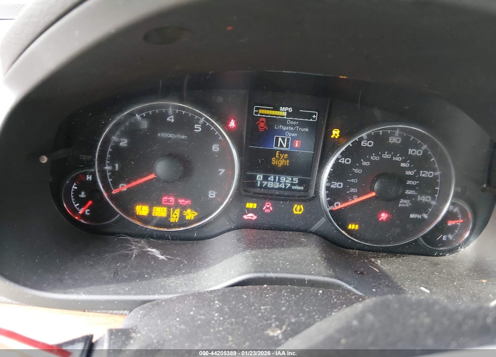 2013 SUBARU OUTBACK 2.5I LIMITED VIN: 4S4BRBPC9D3214978