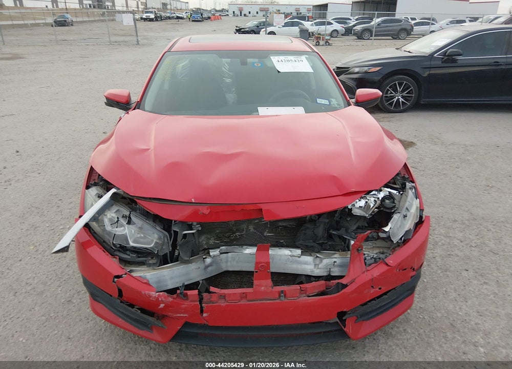 2018 HONDA CIVIC EX VIN: 2HGFC2F70JH604454