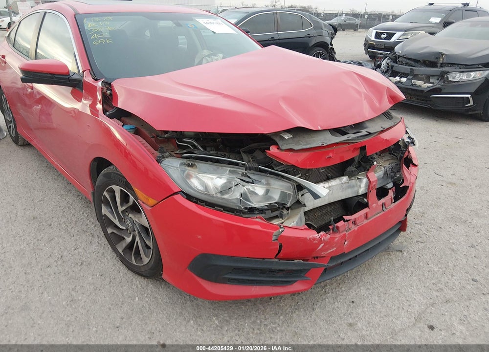2018 HONDA CIVIC EX VIN: 2HGFC2F70JH604454