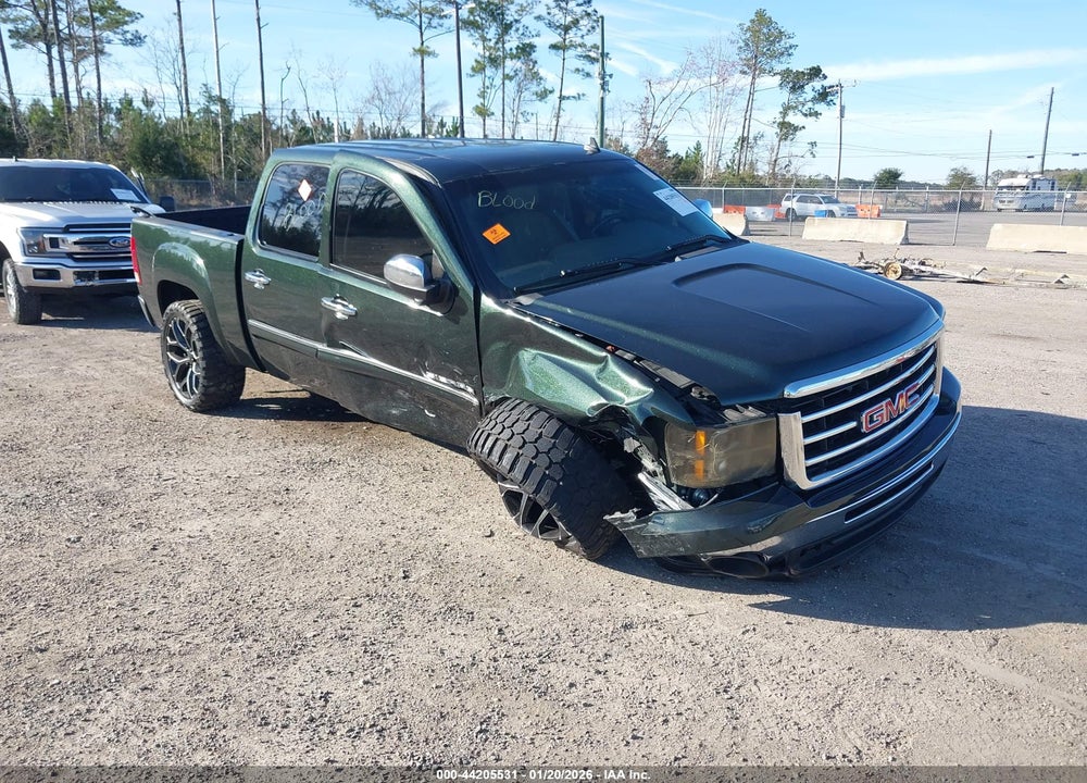 2013 GMC SIERRA 1500 SLE VIN: 3GTP1VE01DG253685
