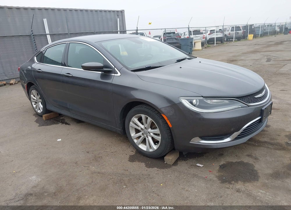 2016 CHRYSLER 200 LIMITED VIN: 1C3CCCAB5GN106354