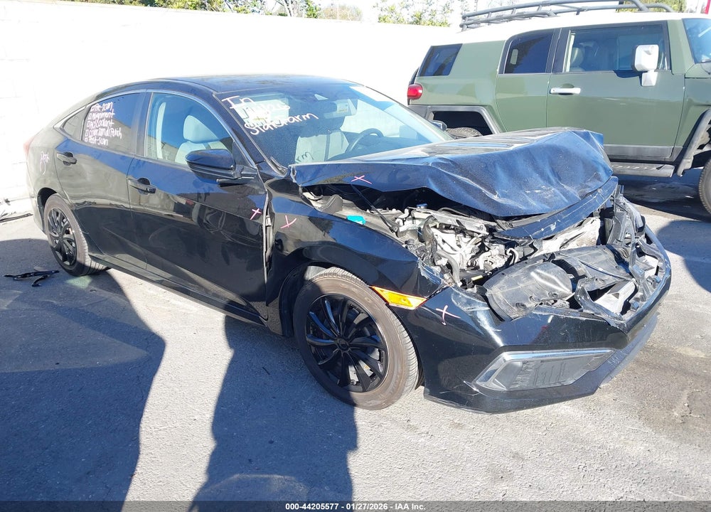 2019 HONDA CIVIC LX VIN: 2HGFC2F64KH545899