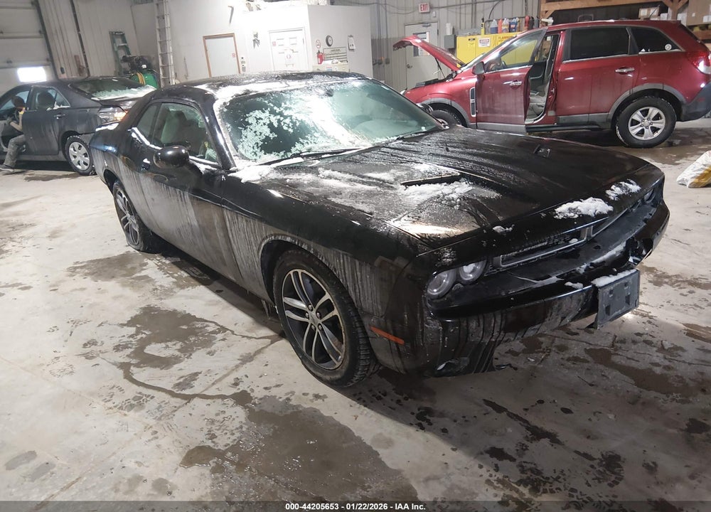2019 DODGE CHALLENGER SXT AWD VIN: 2C3CDZGG9KH628179