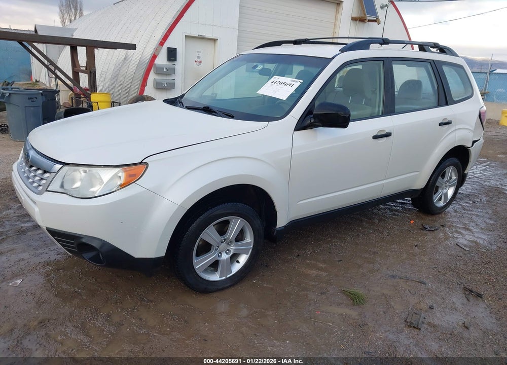 2012 SUBARU FORESTER 2.5X VIN: JF2SHBBC4CH444185
