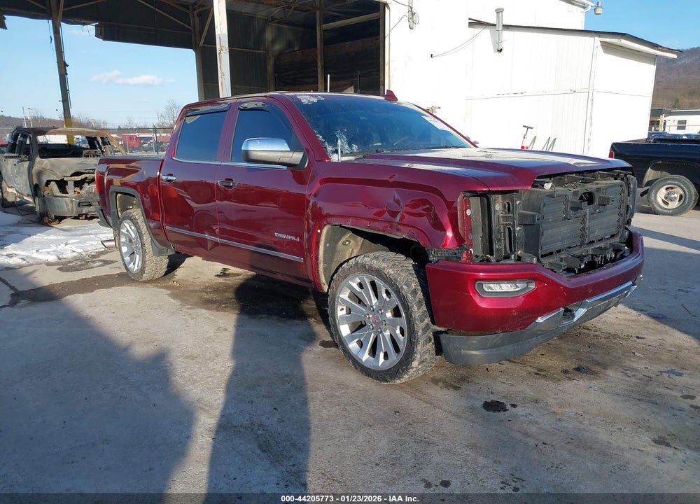 2017 GMC SIERRA 1500 DENALI VIN: 3GTU2PEJ8HG303511