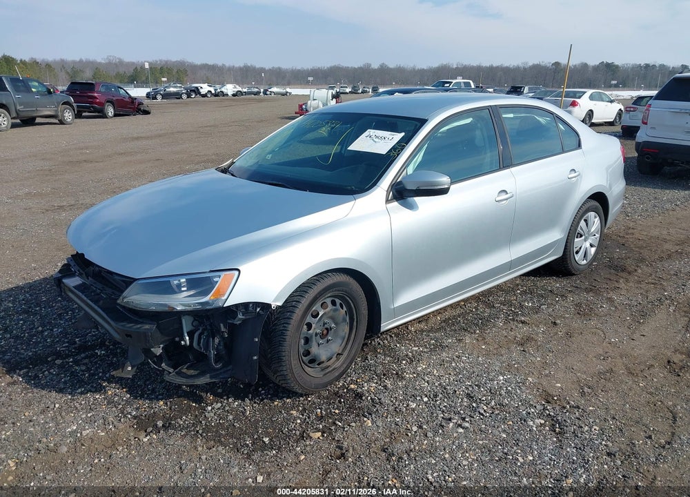 2014 VOLKSWAGEN JETTA 1.8T SE VIN: 3VWD17AJ4EM418447