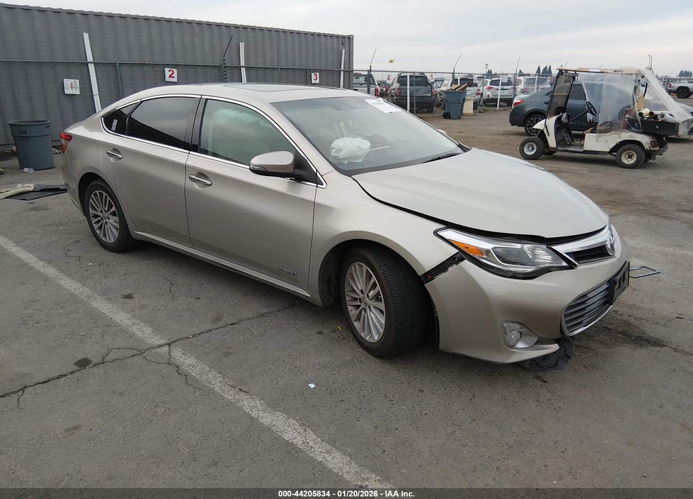 2014 TOYOTA AVALON HYBRID XLE TOURING VIN: 4T1BD1EB1EU030620