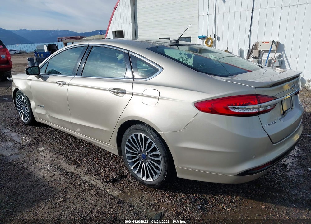 2017 FORD FUSION HYBRID TITANIUM VIN: 3FA6P0RU2HR267539