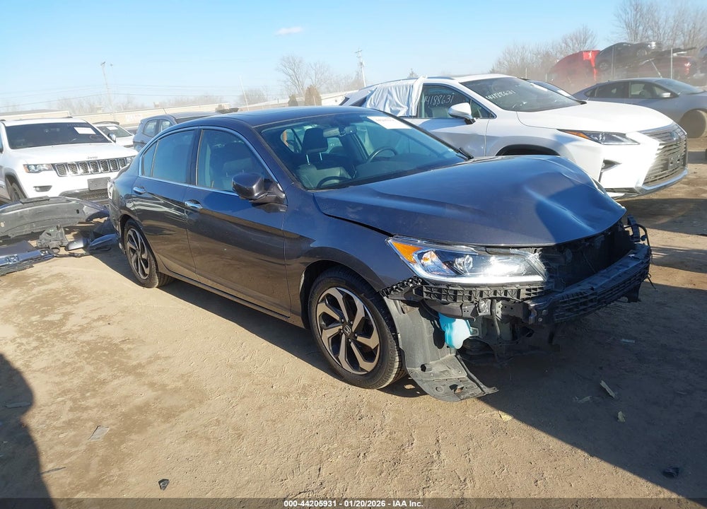 2016 HONDA ACCORD EX-L VIN: 1HGCR2F86GA000912