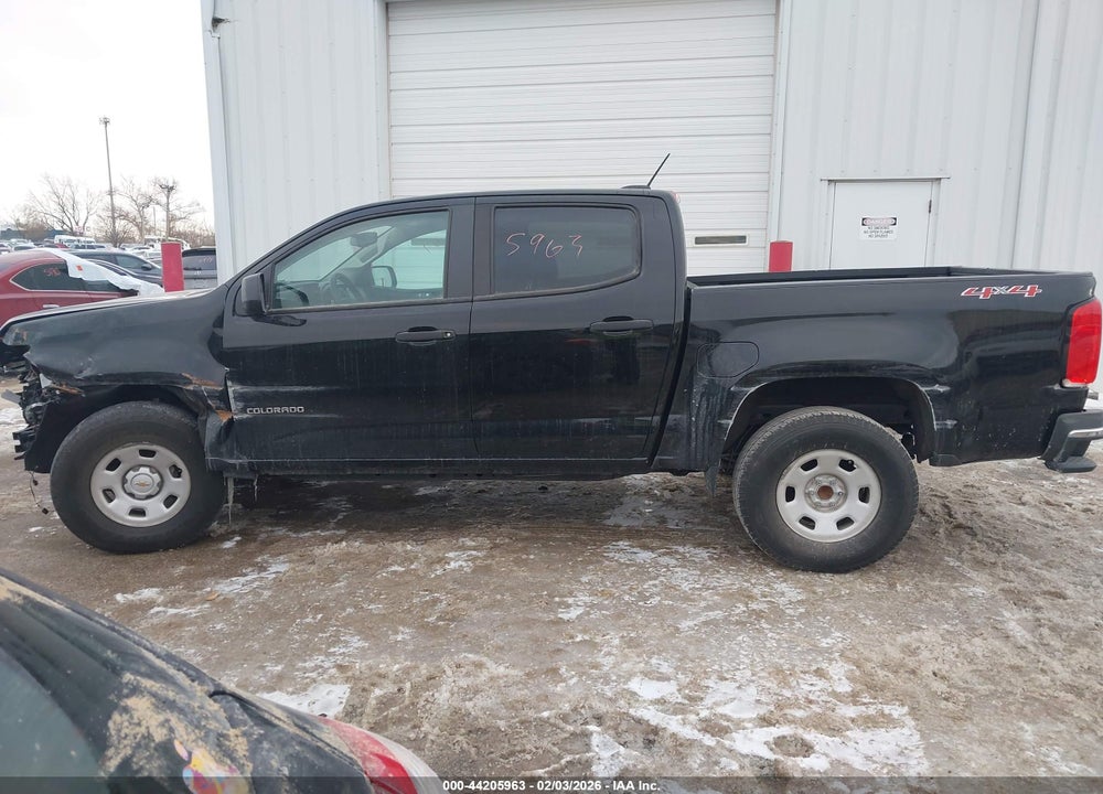 2020 CHEVROLET COLORADO 4WD  SHORT BOX WT VIN: 1GCGTBEN3L1229759