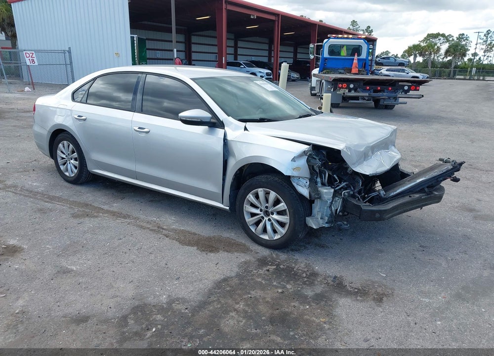 2012 VOLKSWAGEN PASSAT 2.5L S VIN: 1VWAH7A30CC019243