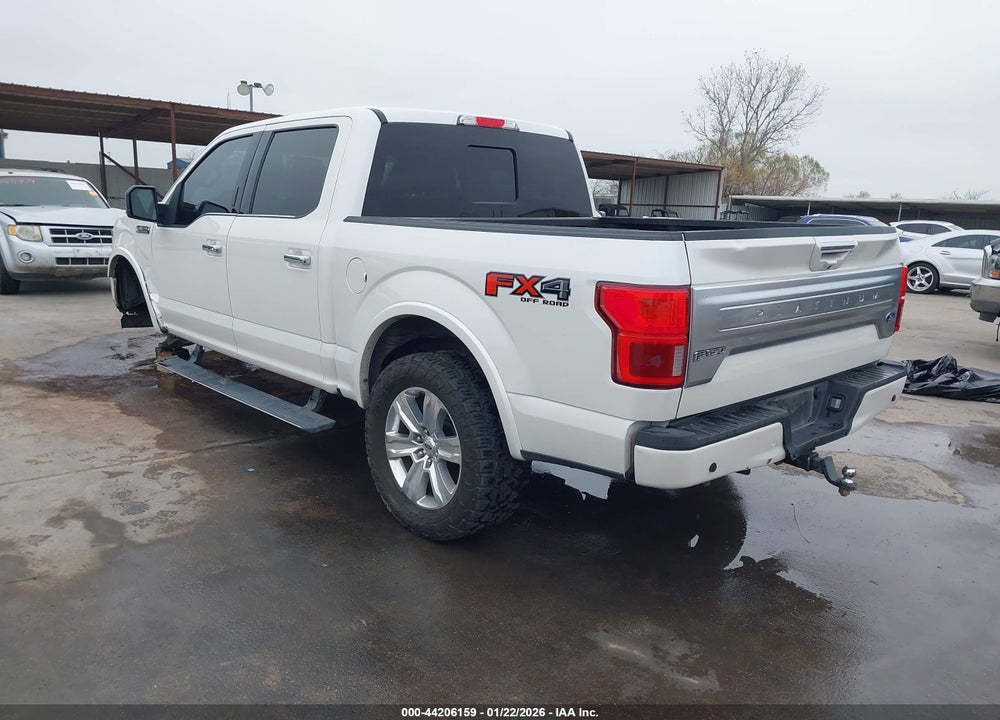 2019 FORD F-150 PLATINUM VIN: 1FTEW1E5XKFD13846