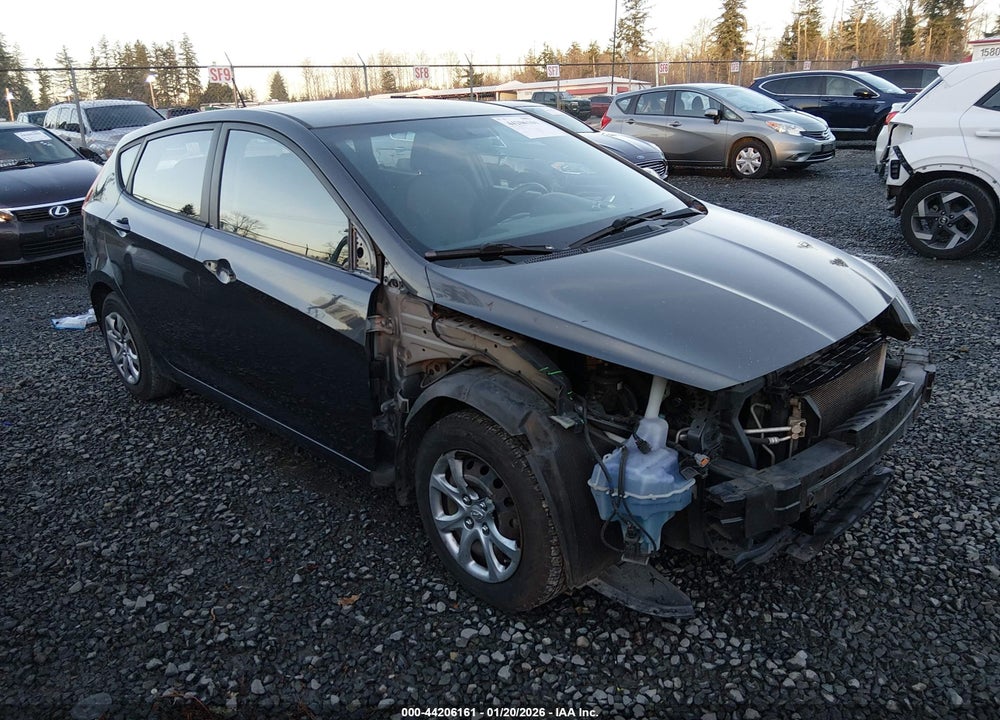 2012 HYUNDAI ACCENT GS VIN: KMHCT5AE9CU055518